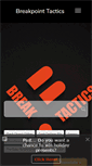 Mobile Screenshot of breakpointtactics.com